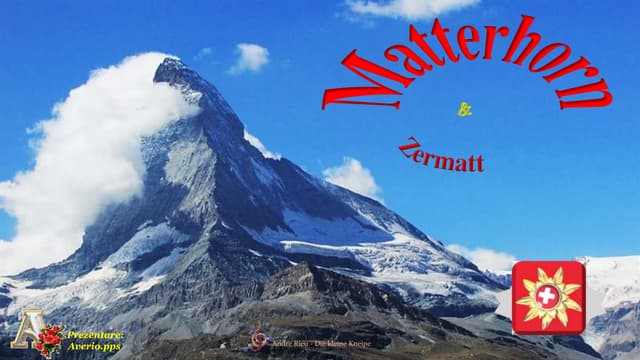 Matterhorn & Zermatt.(Averio)