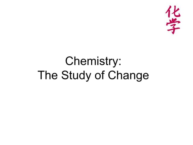 Chem: Matter powerpoint