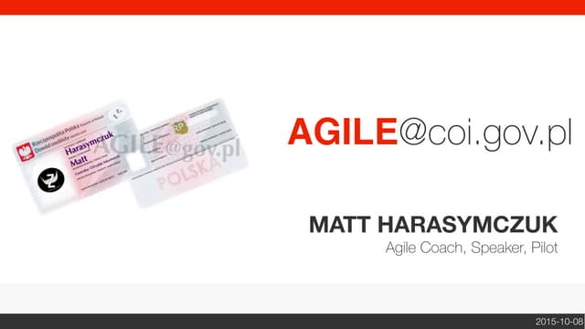 Matt Harasymczuk - agile@coi.gov.pl