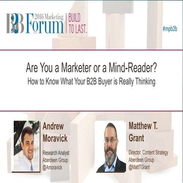 Are You a Marketer or a Mind-Reader?