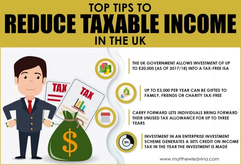 Top Tips to Reduce Taxable in the UK
