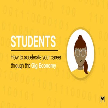 Matthew R Mottola Student Playbook Into the Gig Economy 