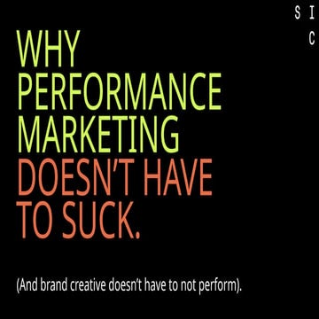 Matt McCain & Jaimee Latorra: Why Performance Marketing Doesn’t Have to Suck ...