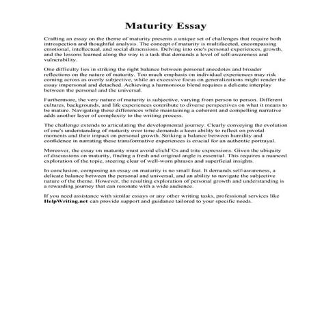 Persuasive Essay Examples For Middle School | PDF