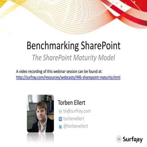 Benchmarking SharePoint: The SharePoint Maturity Model