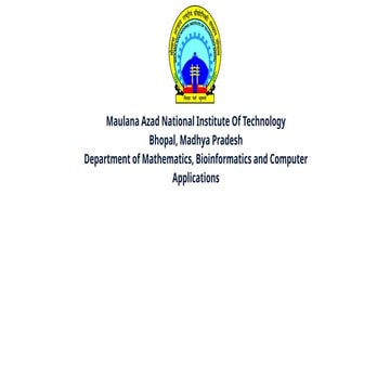 Maulana Azad National Insitute Of Technology.pptx