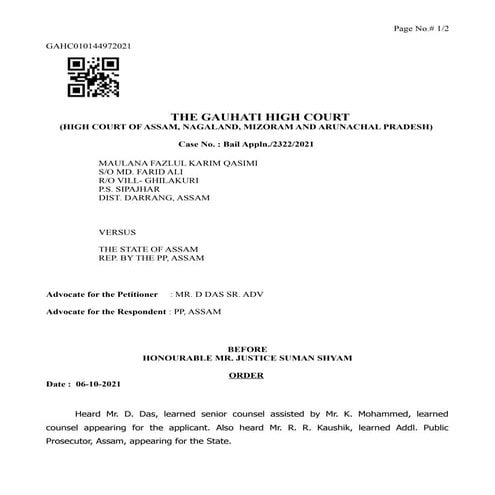 Maulana fazlul order