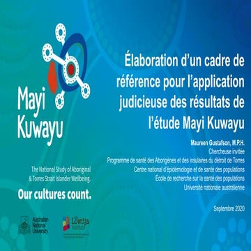 2020 Knowledge Translation Student Award Panel - Maureen Gustafson, MPH, Univ...