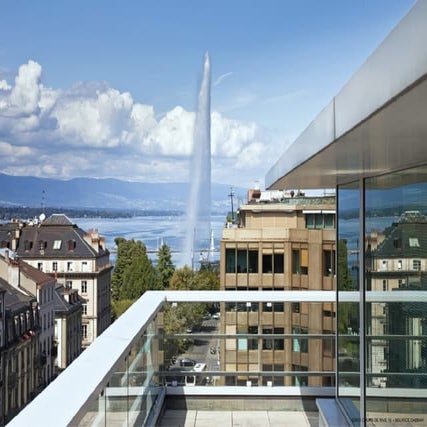 Maurice Dabbah: View of the Jet d'Eau