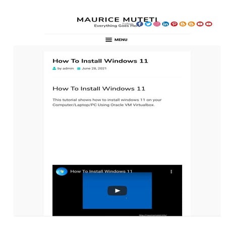 How To Install Windows 11 | PDF