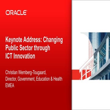 Digitalization of Public Sector: How to LeapFrog with ICT - global best pract...