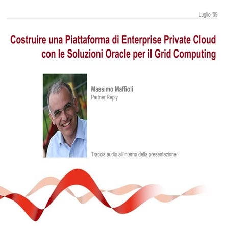 Best practice, Massimo Maffioli - Technology Reply, Cloud Computing, Milano 2...