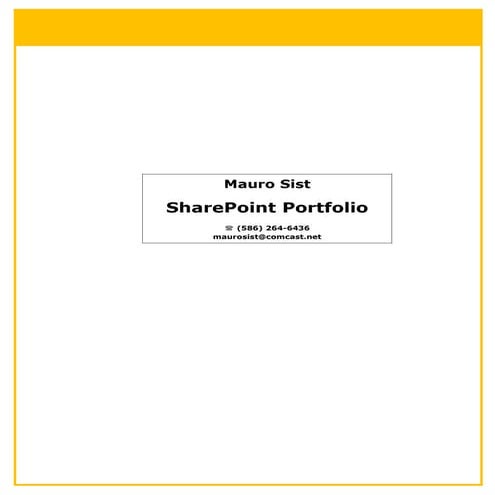 SharePoint - ACME Project