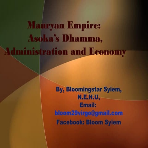 The Mauryan Age of India