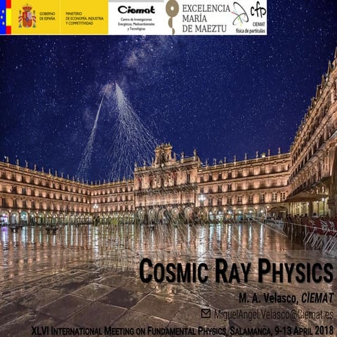 Cosmic rays physics, cosmic spectrum physics | PDF