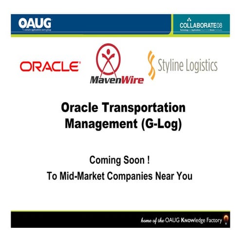 OTM - Coming Soon to Midmarket Companies Near You!