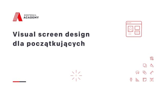 Monterail Academy — Visual screen design dla początkujących 