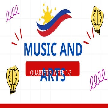 MA WEEK 1-2A power point presentation that will help you study about the musi...