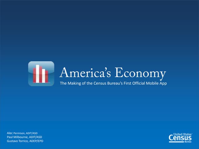U.S. Census presentation at DC API Meetup 12/13/12 by Alec Permison