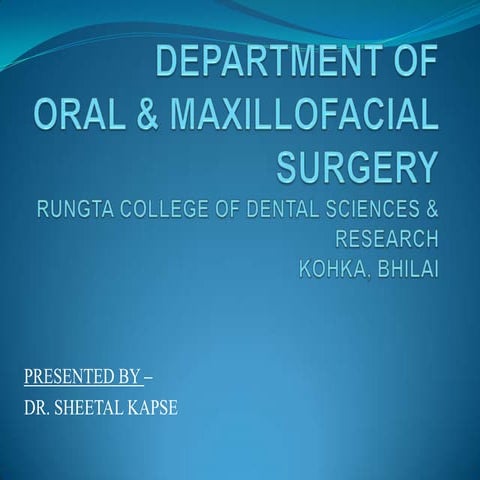 Maxilla  anatomy, development & surgical anatomy