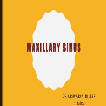 Maxillary sinus aishu.pptx