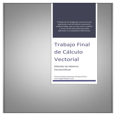 Maxima verosimilitud