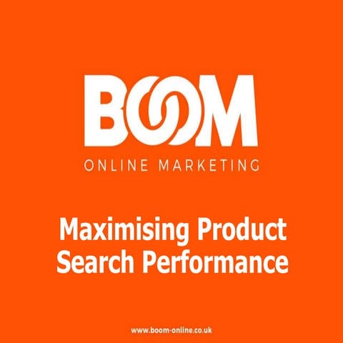 Maximising Product Search Performance