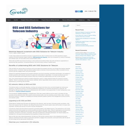 Maximize Network Investment with OSS Solutions for Telecom Industry