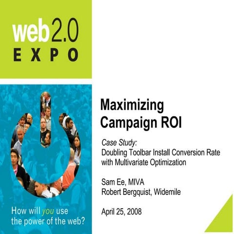Maximizing Conversions And Overall Campaign Roi Presentation