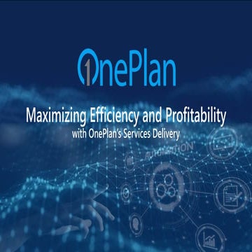 Optimizing Professional Services with OnePlan: Streamline, Deliver, and Succeed