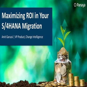 Maximizing ROI in your S/4HANA migration: best practices to follow