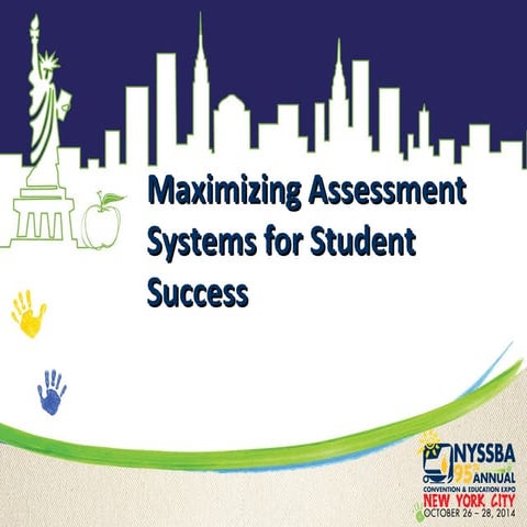 Maximizing student assessment systems   cronin