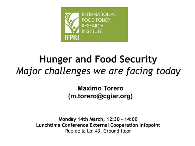 Hunger And Food Security Pdf Hunger And Food Security Pdf
