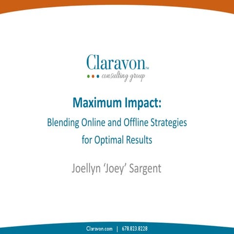 Maximum Impact: Blending Digital Strategies and Traditional Marketing for Opt...