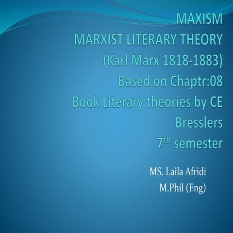 MAXIST LITERARY THEORY : the basic concepts and the very structure_1.pptx