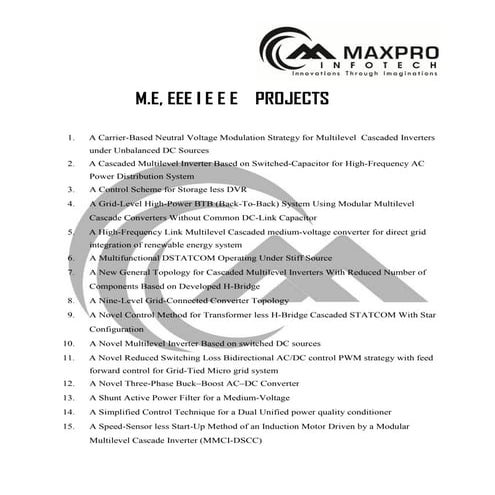 Maxpro infotech power system total titles 2015