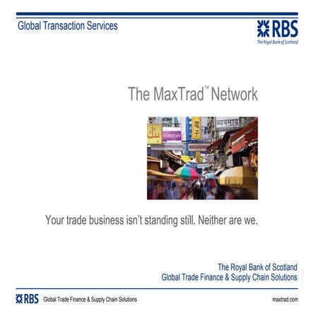 MaxTrad Online Trade Service Overview