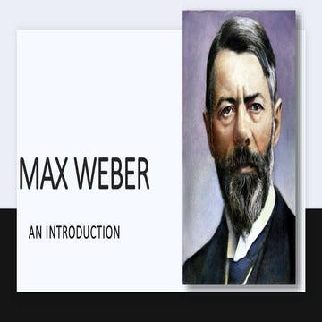 Max Weber- An Introduction.pptx