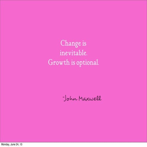 Personal Growth