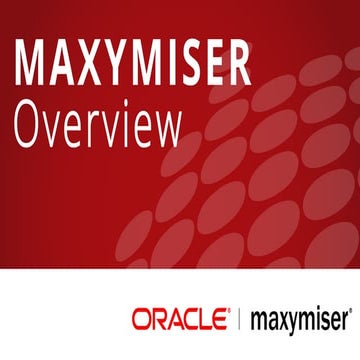 Introducing Maxymiser to the Oracle Marketing Cloud Family