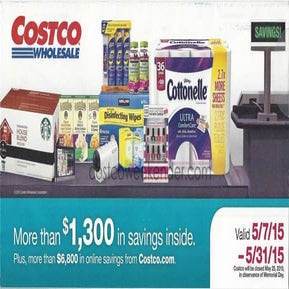 May 2015 Costco Coupon Book