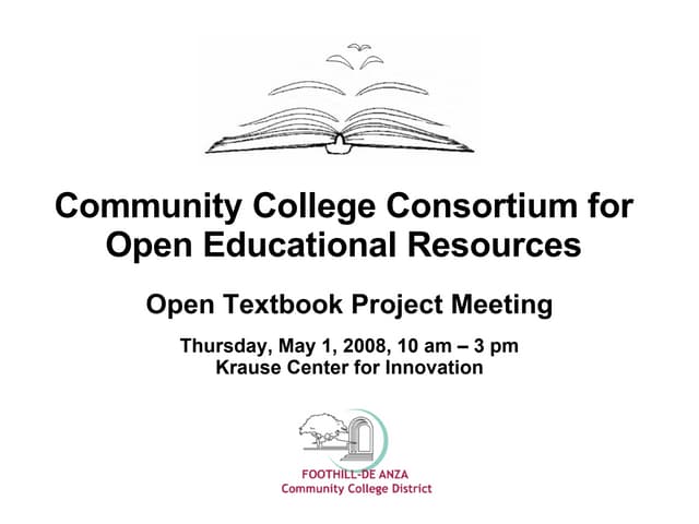 CCCOER May 1st Meeting