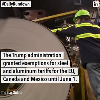 Trump’s tariff reprieve, WhatsApp co-founder quits Facebook, and other news