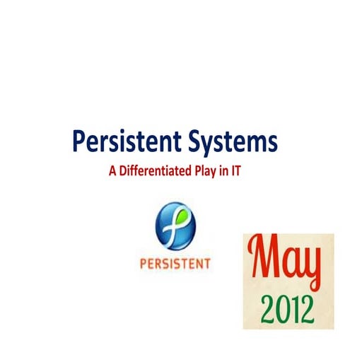 Persistent Systems - Multibagger Stock