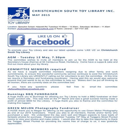 May 2015 newsletter (1)