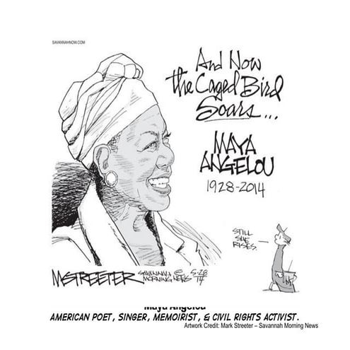 Maya angelou-coloring