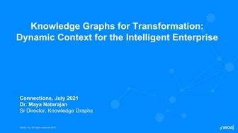 Knowledge Graphs for Transformation: Dynamic Context for the Intelligent Ente...
