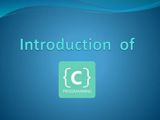 History of c | PPT | Programming Languages | Computing