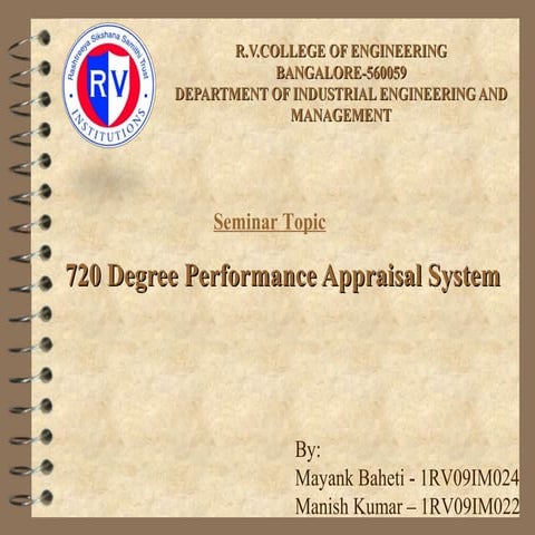 720 degree performance appraisal