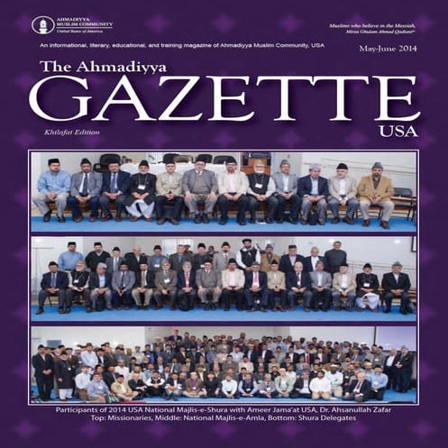 Ahmaddiya Guzette May jun2014 english-section